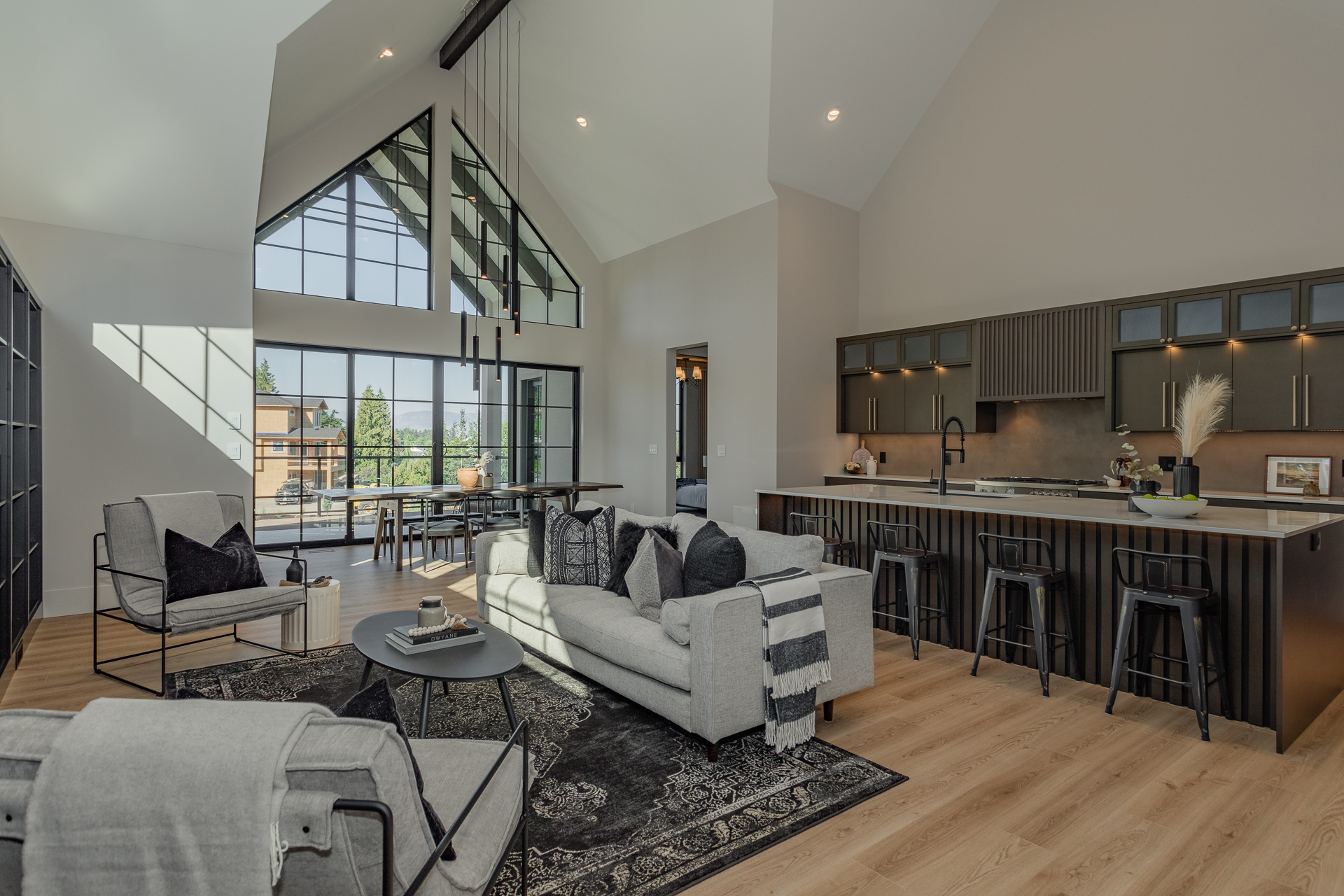 Living room in house for sale