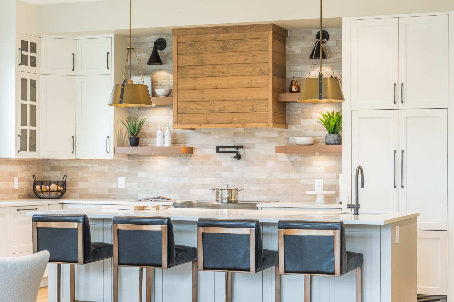 Beautiful staged kitchen